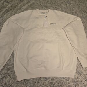 Off-White Tattoo Arrow Skate Crewneck – L – NWT – Authentic Streetwear